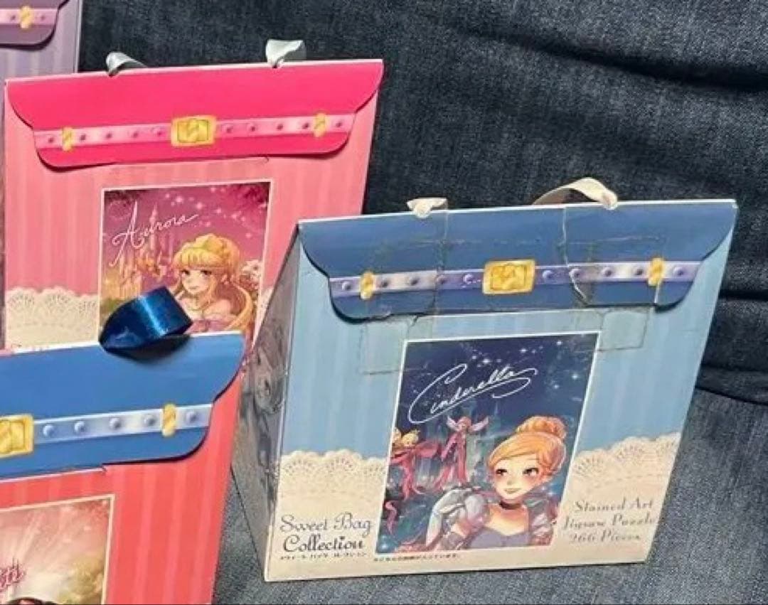 Disney ステンドアートジグソーパズル ぎゅっと266ピース 6個セット