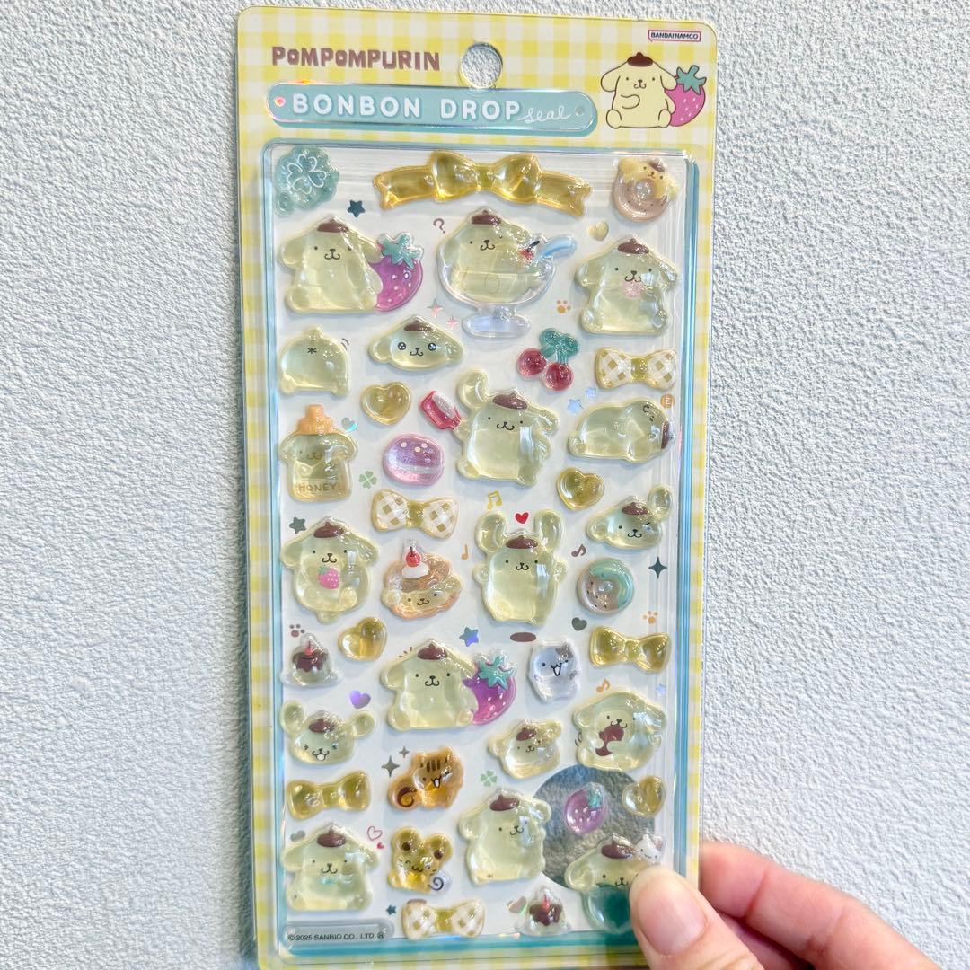 ボンボンドロップシール　サンリオ　第2弾 コンプリート ８枚set 正規品