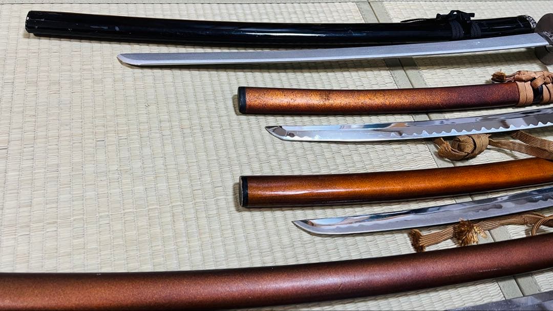 模造刀 6振り まとめ売り限定 格安 パーツ取り 資料 ジャンク251013-1