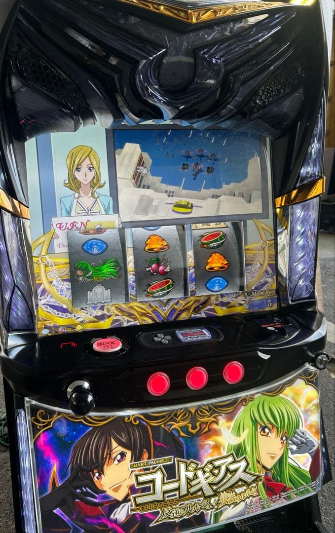 家庭用改造済み　Lコードギアス復活のルルーシュZS パチスロ実機　スマスロ