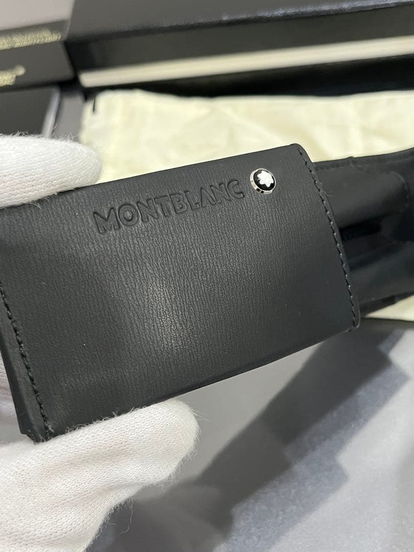 ◾️美品◾️モンブラン ナイトフライト レザー ペンケース 38221 黒