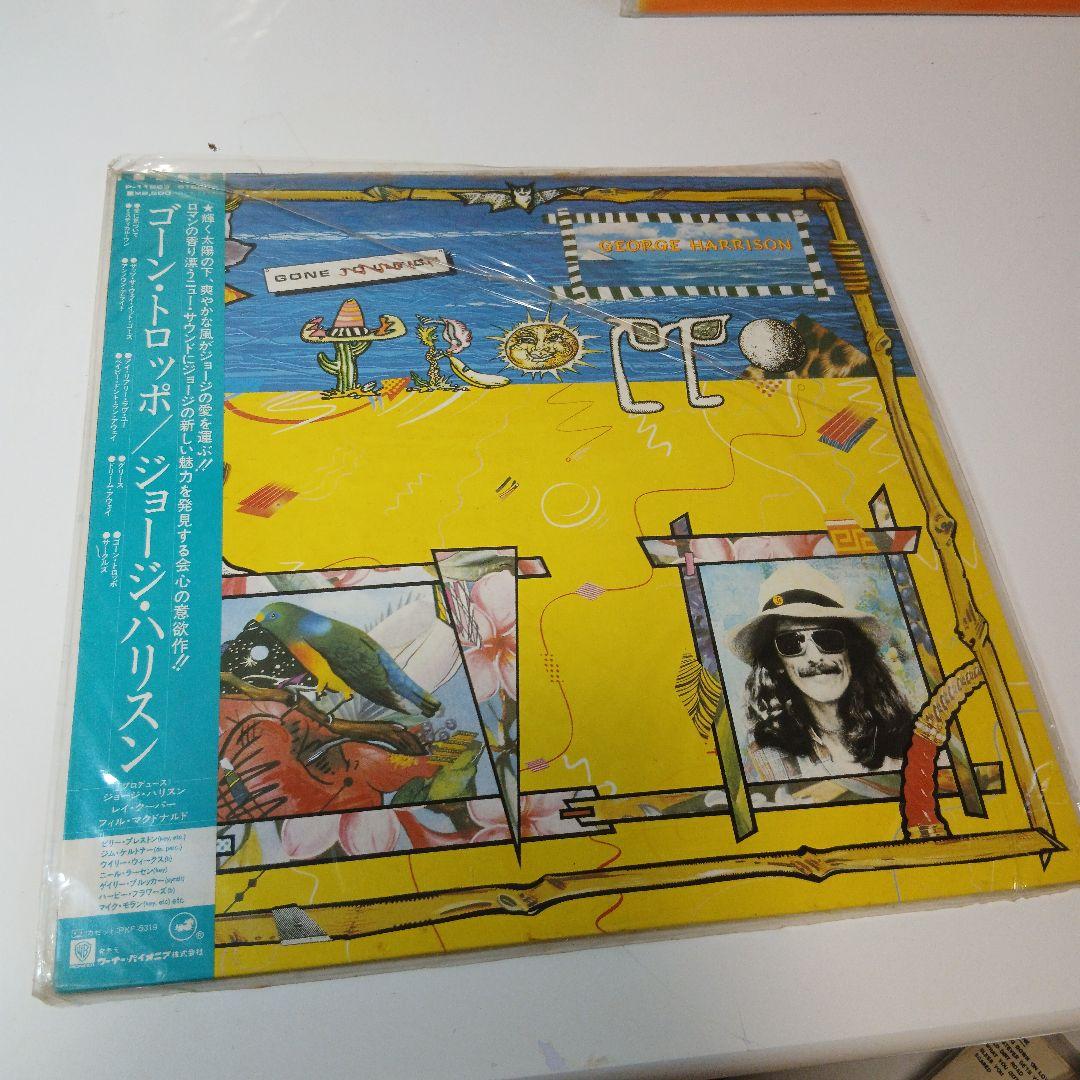 ★ジョージ・ハリスン★　LPレコード7種類9枚セット+日本ツアーパンフレット