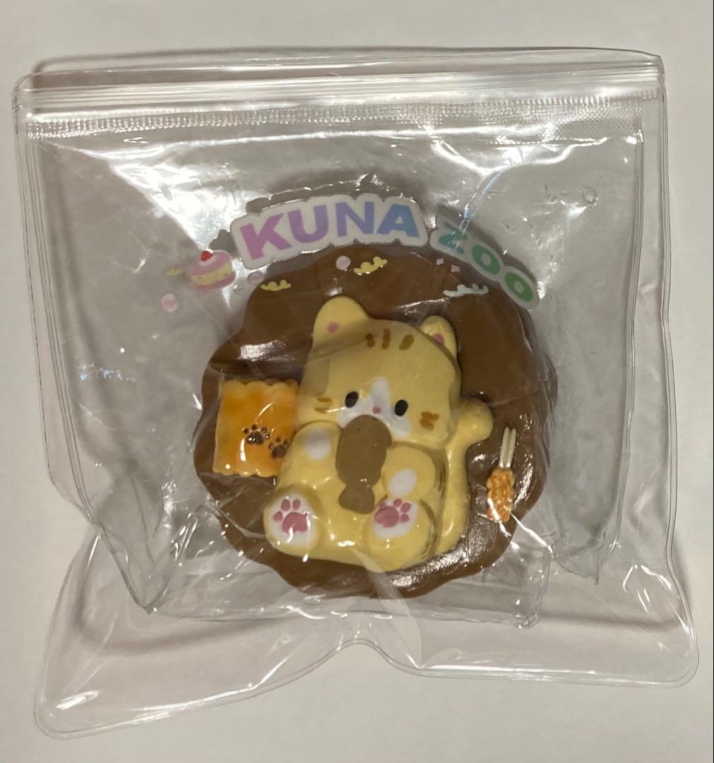 kuna スクイーズ　ねこ　キャット　ビスケット　うさぎ　ゼリー　4点　セット