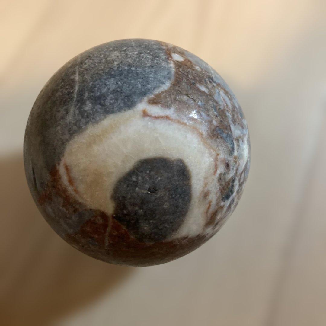 天然石　鑑賞石　球体稀少品　パワーストーン