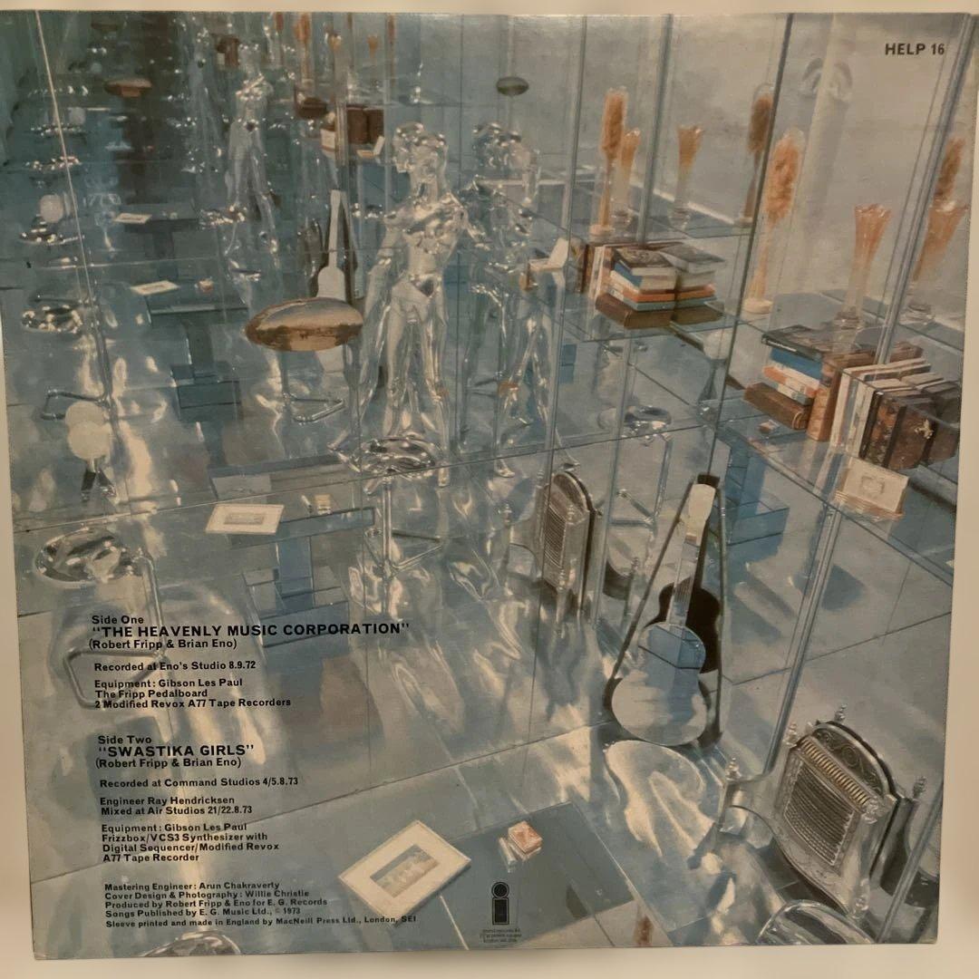 Fripp & Eno/No PussyfootingアナログLPレコード