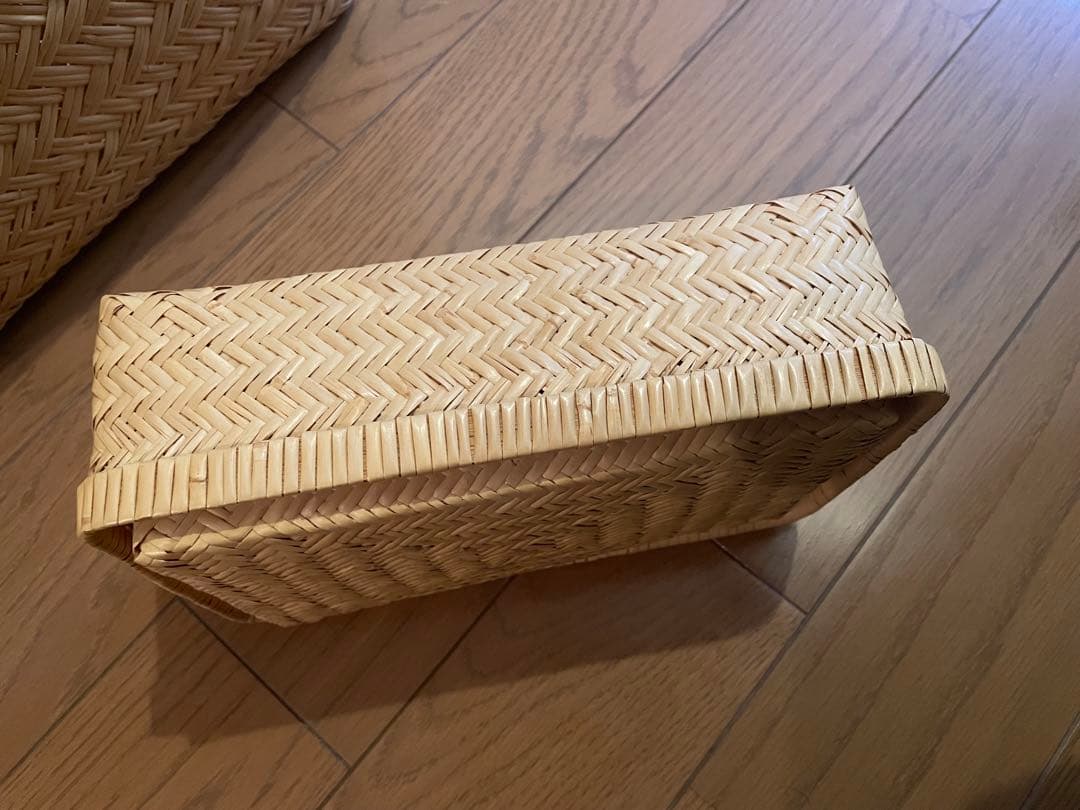 鳥越竹細工　かごバック　入れ子　セット