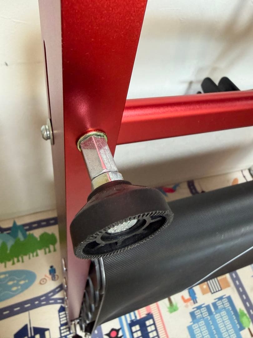 ランバイクトレーニングローラー 赤