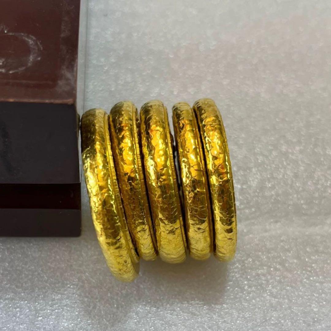 中国 古銭風コレクション 清朝五帝 金塊 金餅 5枚セット 旧貨幣 稀少