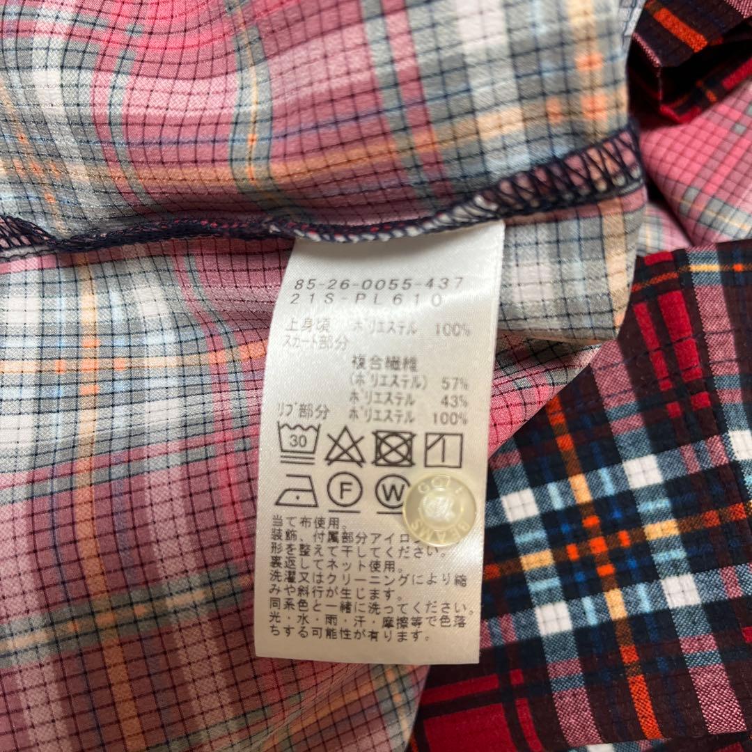 BEAMS GOLF：ポロシャツワンピース