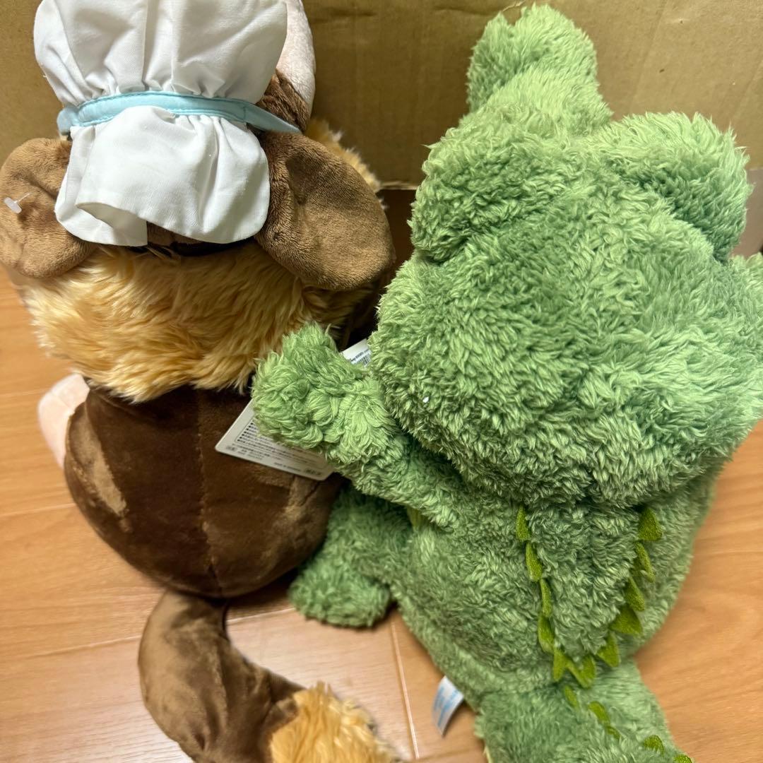 ディズニー　ピーターパン　ぬいぐるみ　ナナ　チクタクワニ