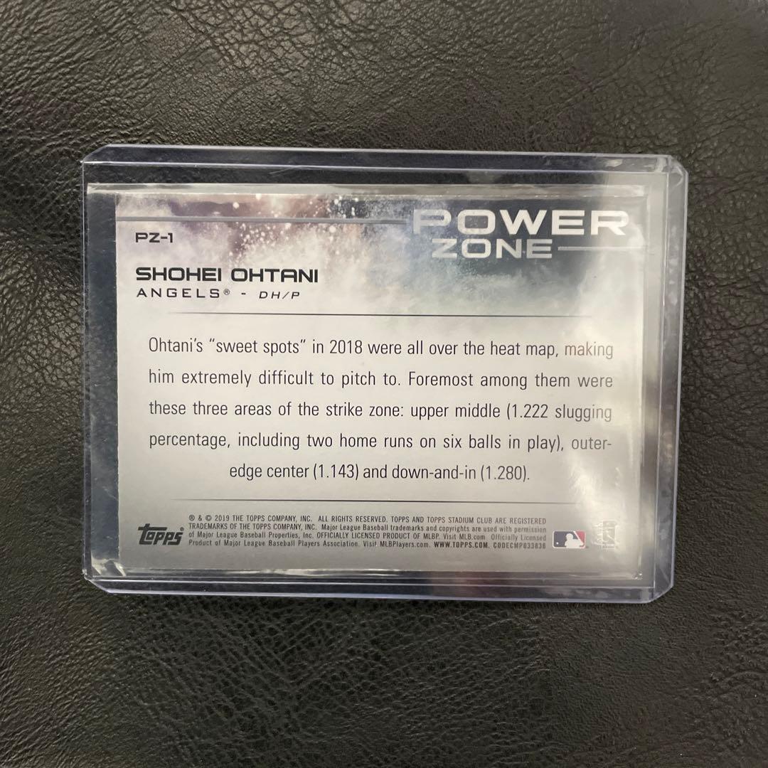 大谷翔平　パワーゾーン　topps