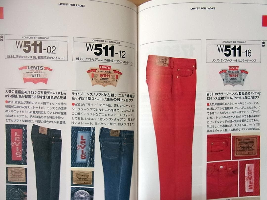 【パンフレット】Levi's 「BOOK PRODUCT CATALOG 18」