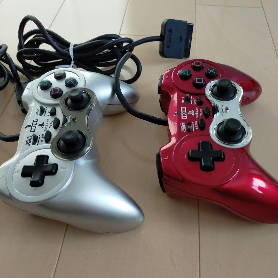 PS2 「ホリ アナログ振動パッド 2」4個セット