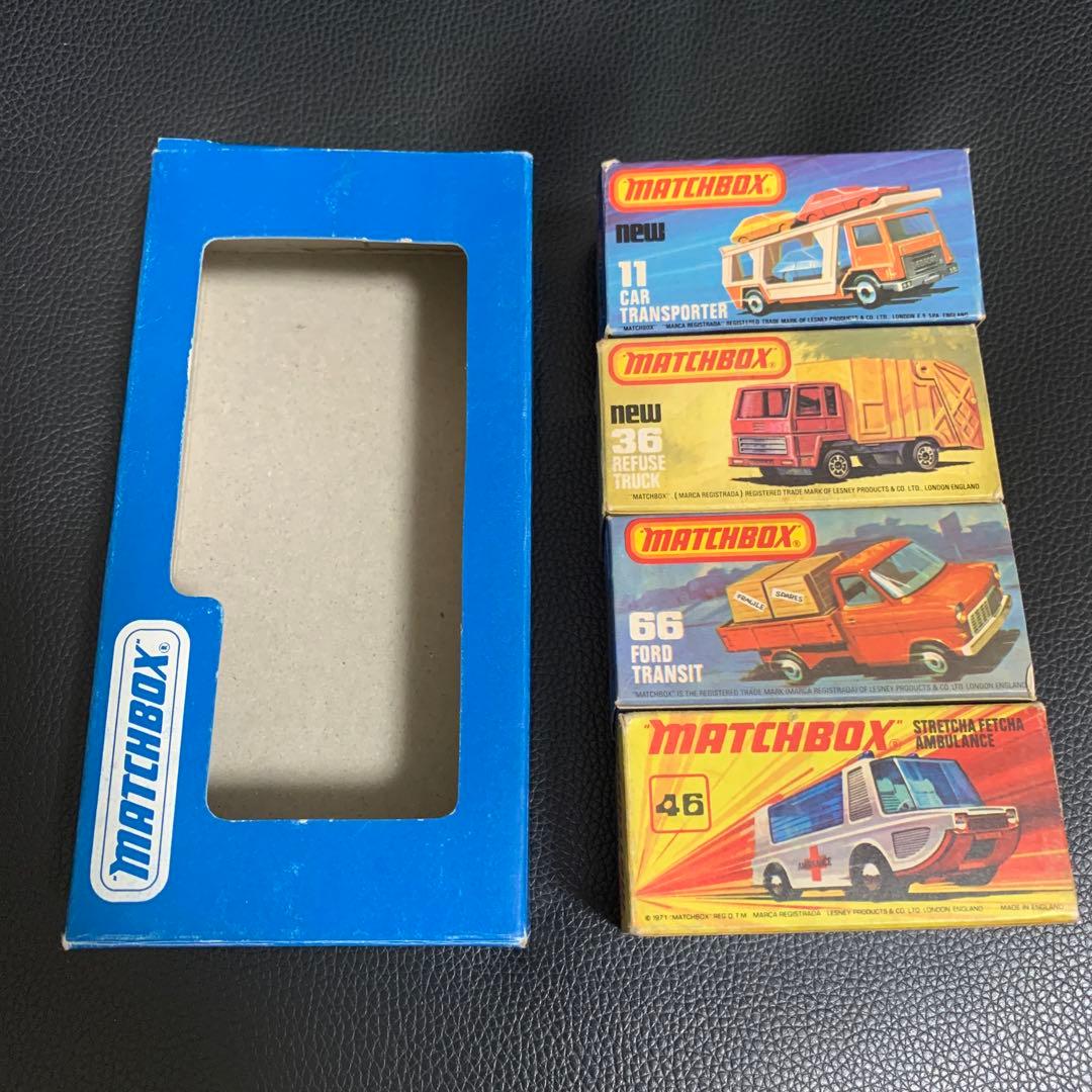 マッチボックス　MATCHBOX 4台パック