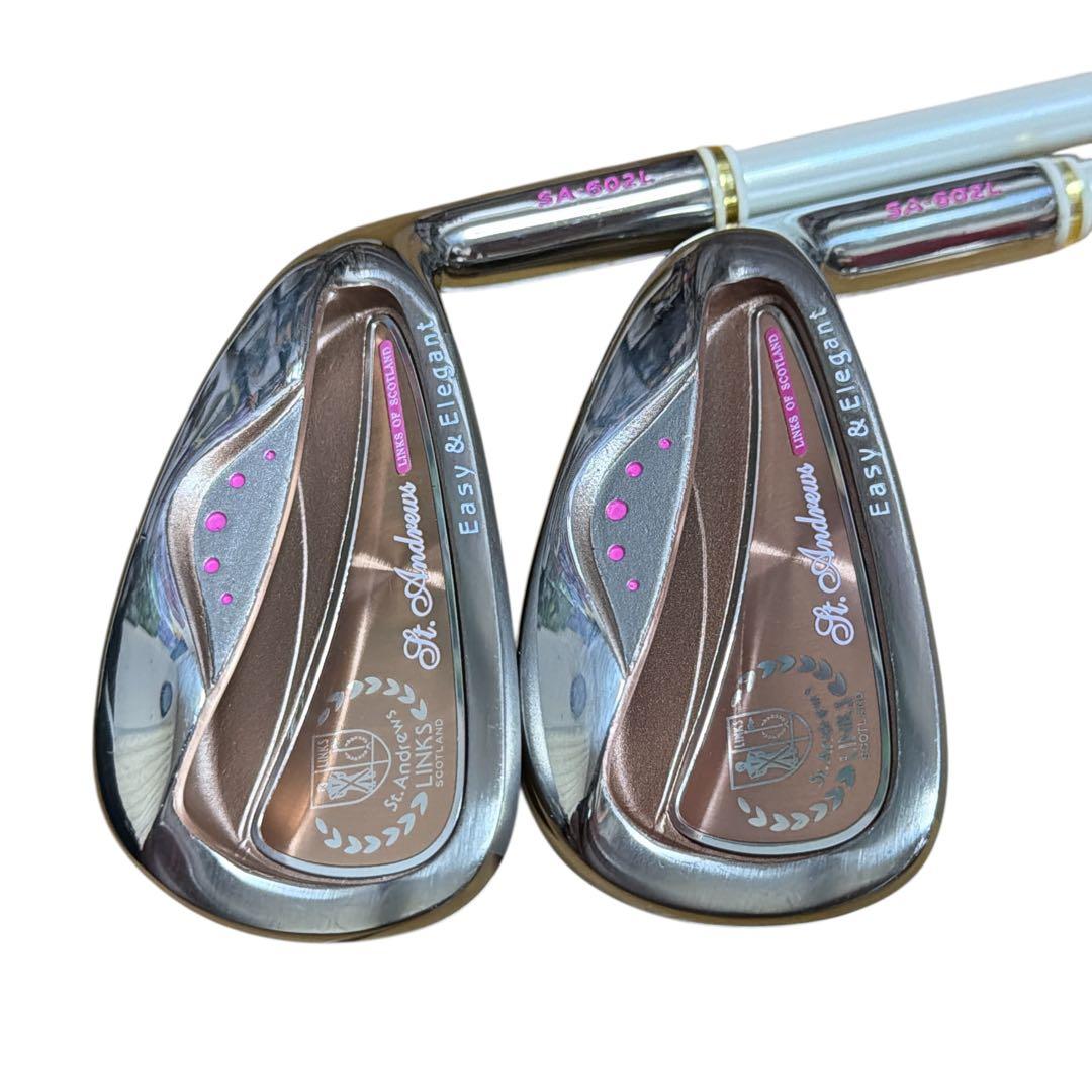 【美品】St.Andrews SA-602L レディース ハーフセット 8本 L
