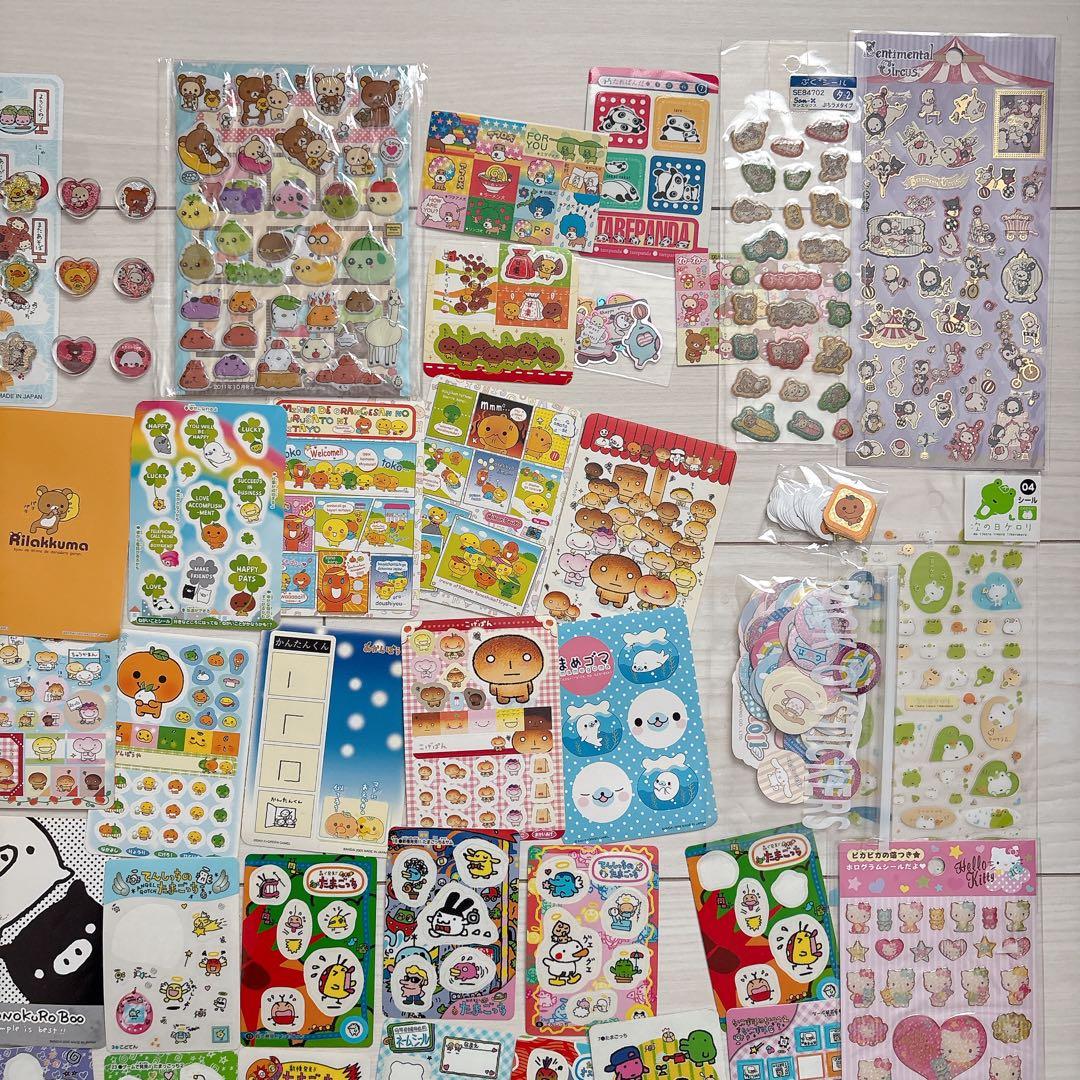 【まとめ売り】キャラクターシール♡平成レトロ　当時物