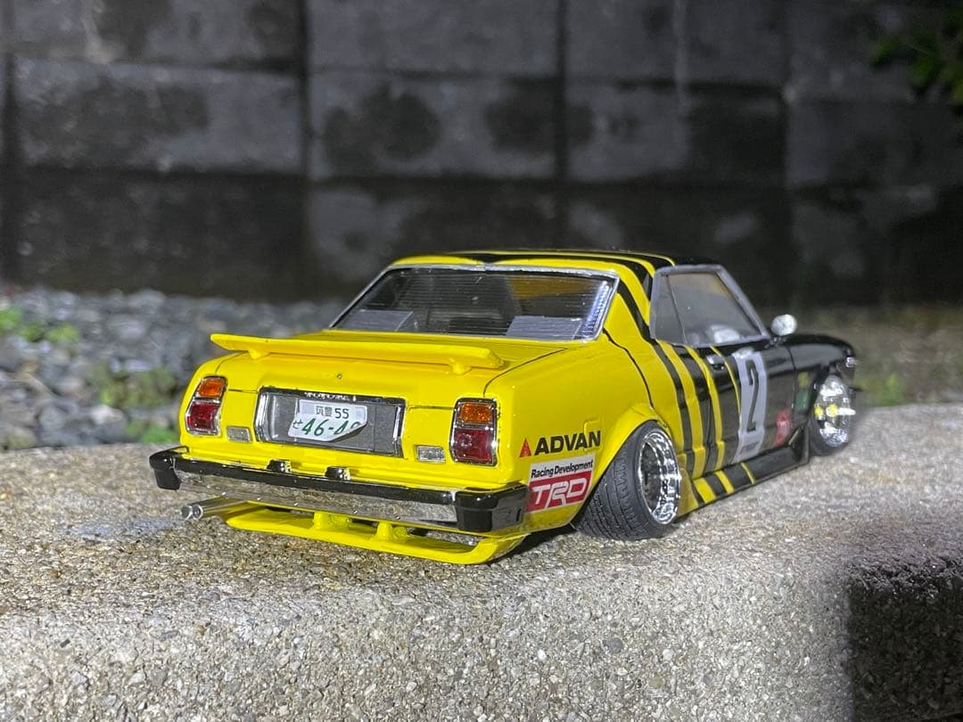 アオシマ ブタ目 マークⅡ 福岡仕様 北九州仕様 街道レーサー