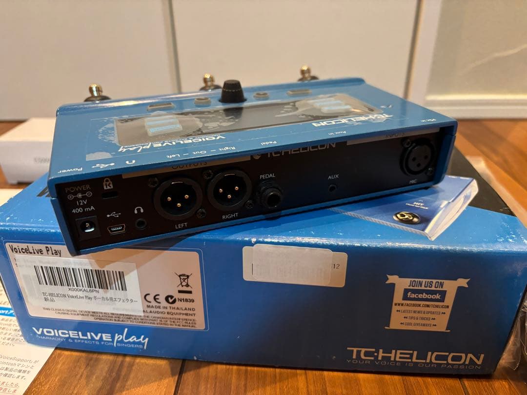 TC-Helicon VoiceLive Play ボーカルエフェクター未使用