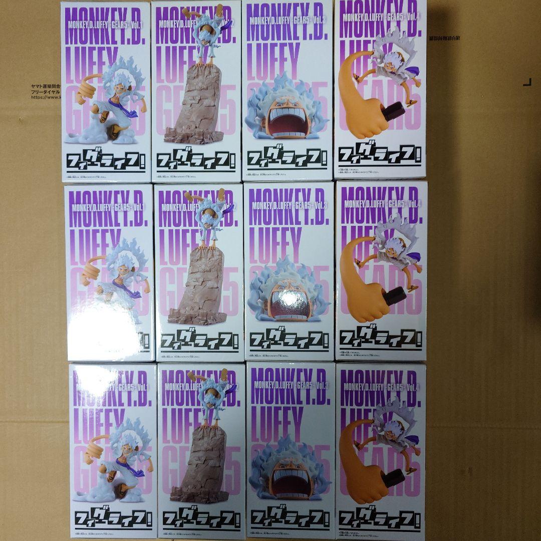 ワンピース フィグライフ！ Vol.1、2、3、4 各3点（合計12点）