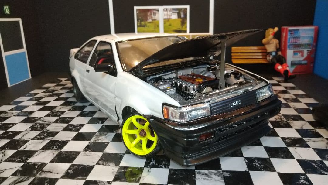 パンドラAE86レビンボディー3Dor