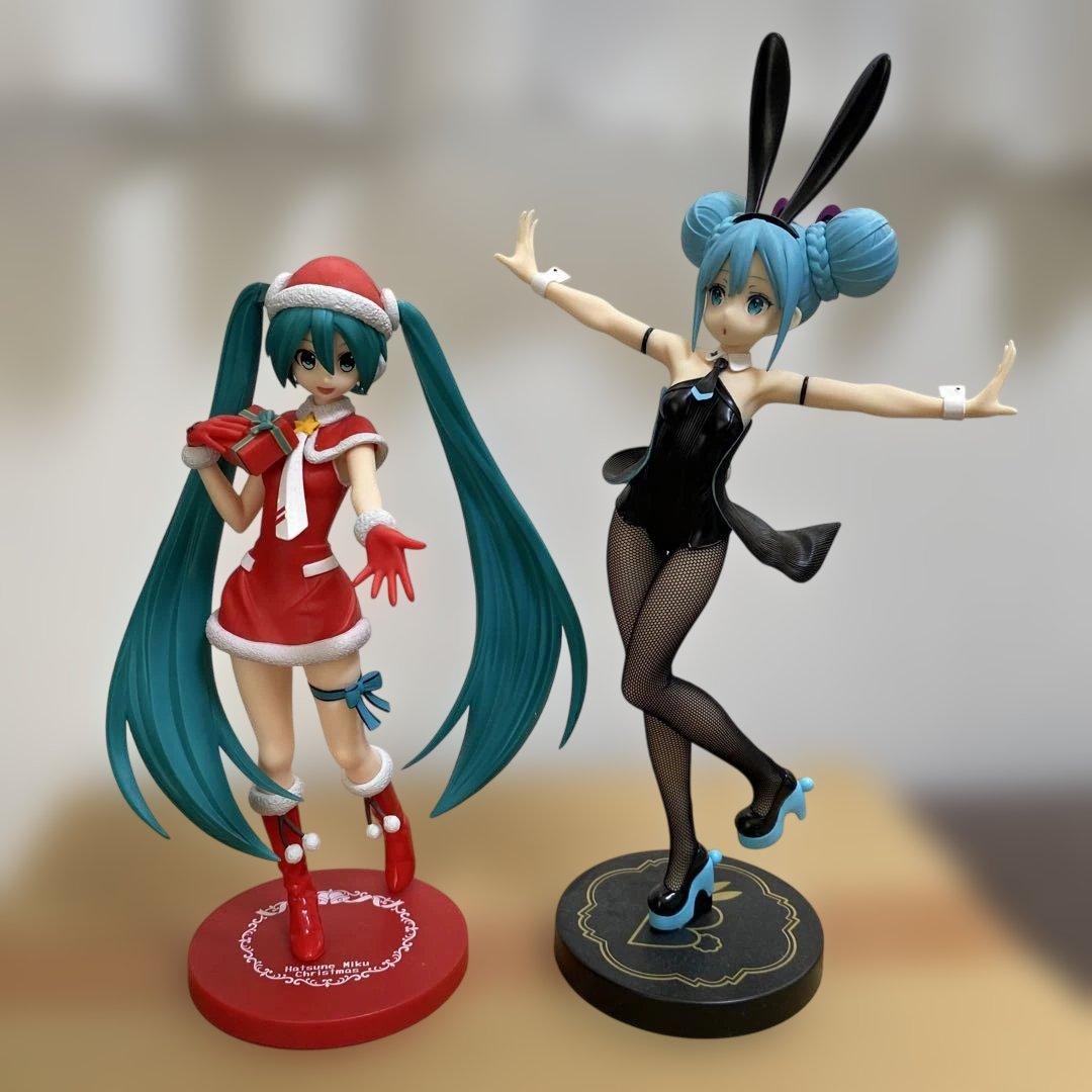 初音ミク フィギュア まとめ売り 箱無し バニー、クリスマス、プロセカ　他