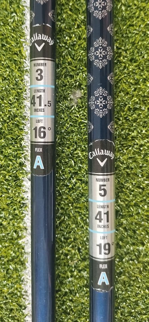レディースCallaway PARADYM MAX FAST 2本セット♪