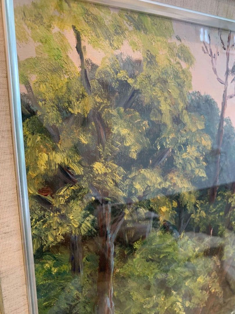 風景画　油絵