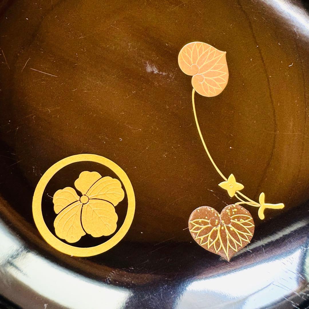漆器　輪島塗　沈金　金蒔絵　木製　蓋付椀　お煮物椀　吸物椀　10客共箱　 時代物