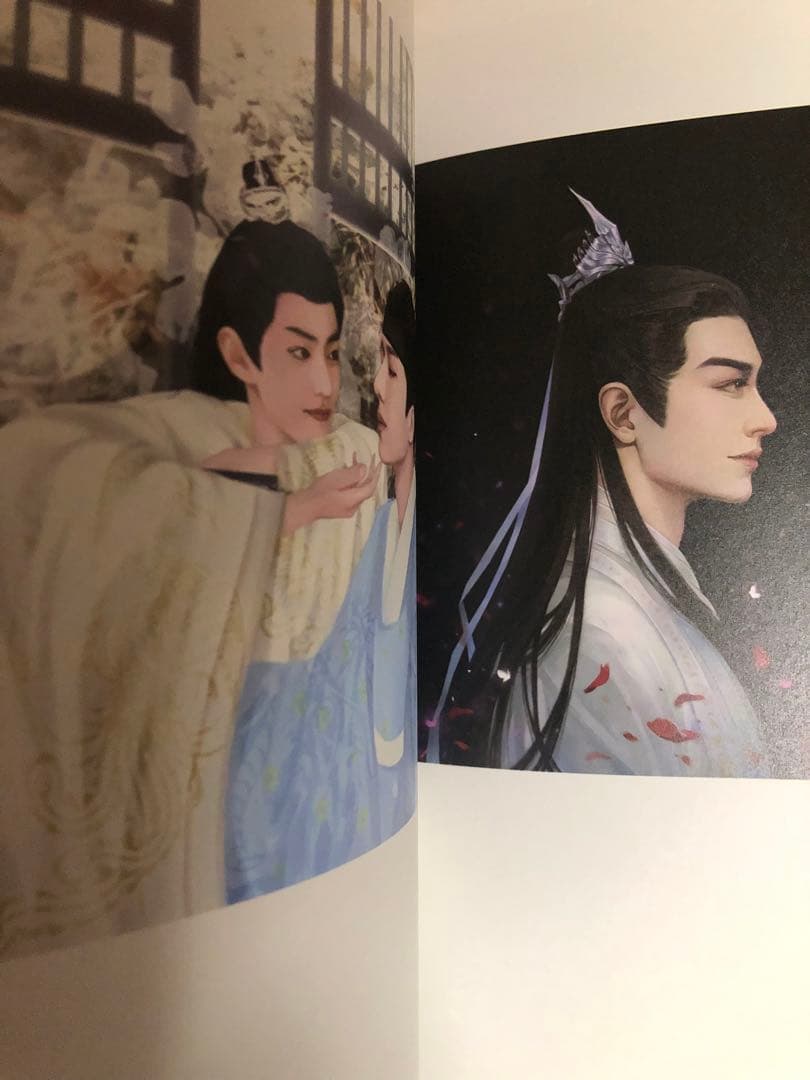 博君一肖 王一博 肖战 肖戦 絵師画集文集各一冊 bjyx 極厚本2冊 公式美品