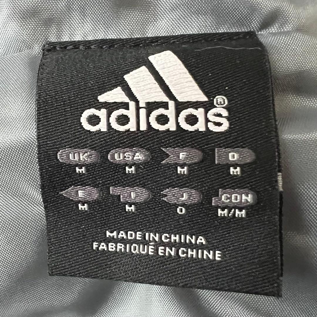 adidas アディダス ダウン ベンチコート Oサイズ ロング　ネイビー