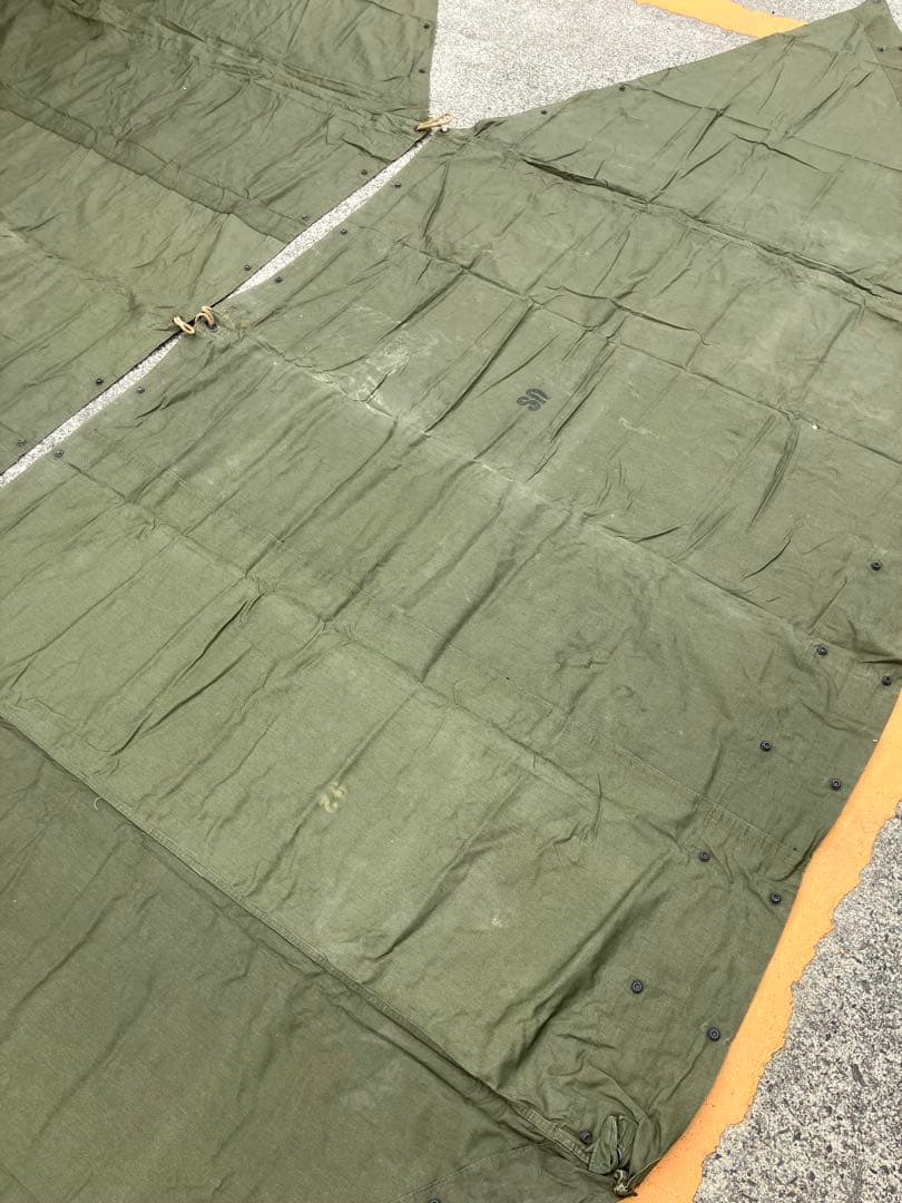 米軍実物 60's パップテント　フルセット　美品