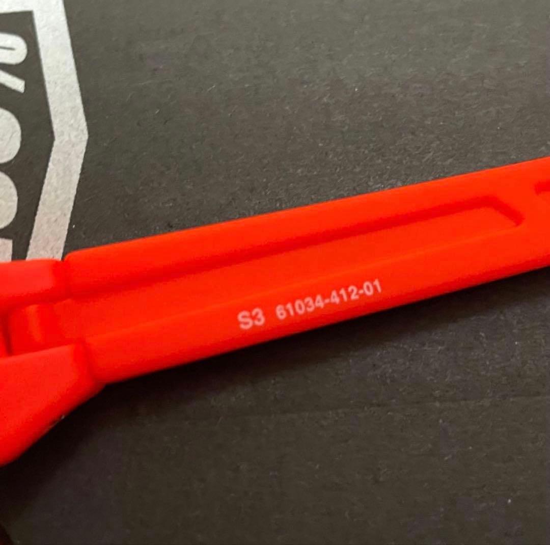 ワンハンドレッド サングラス S3 Soft Tact Neon Orange