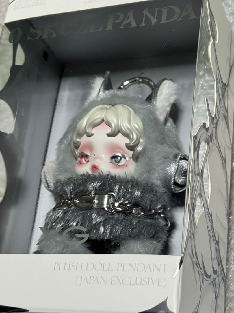 SKULL PANDA XGコラボ ぬいぐるみペンダント 日本限定