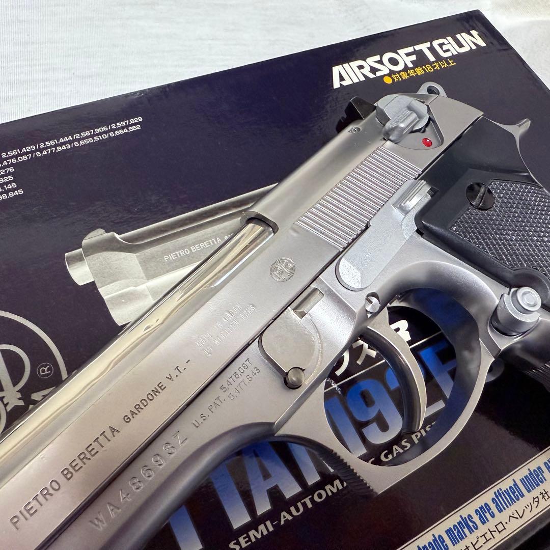 約948g【美品】日本製エアソフトガン WA M92FS R ウエスタンアームズ