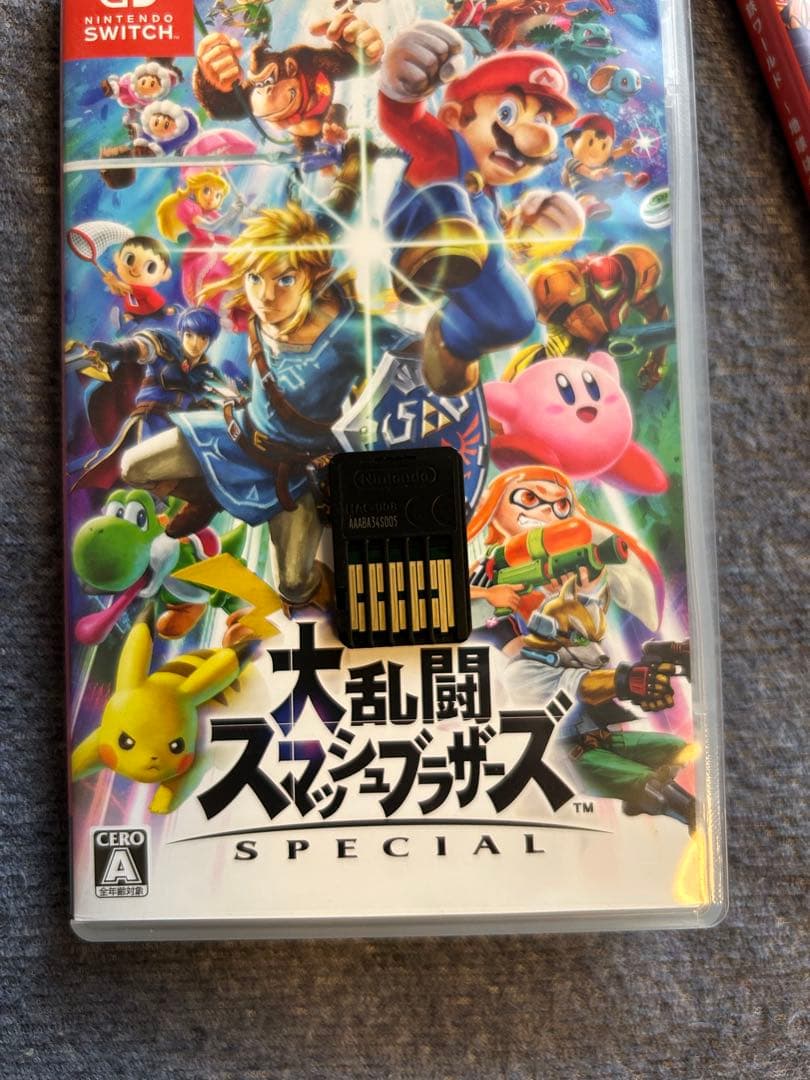 スイッチカセット3つ