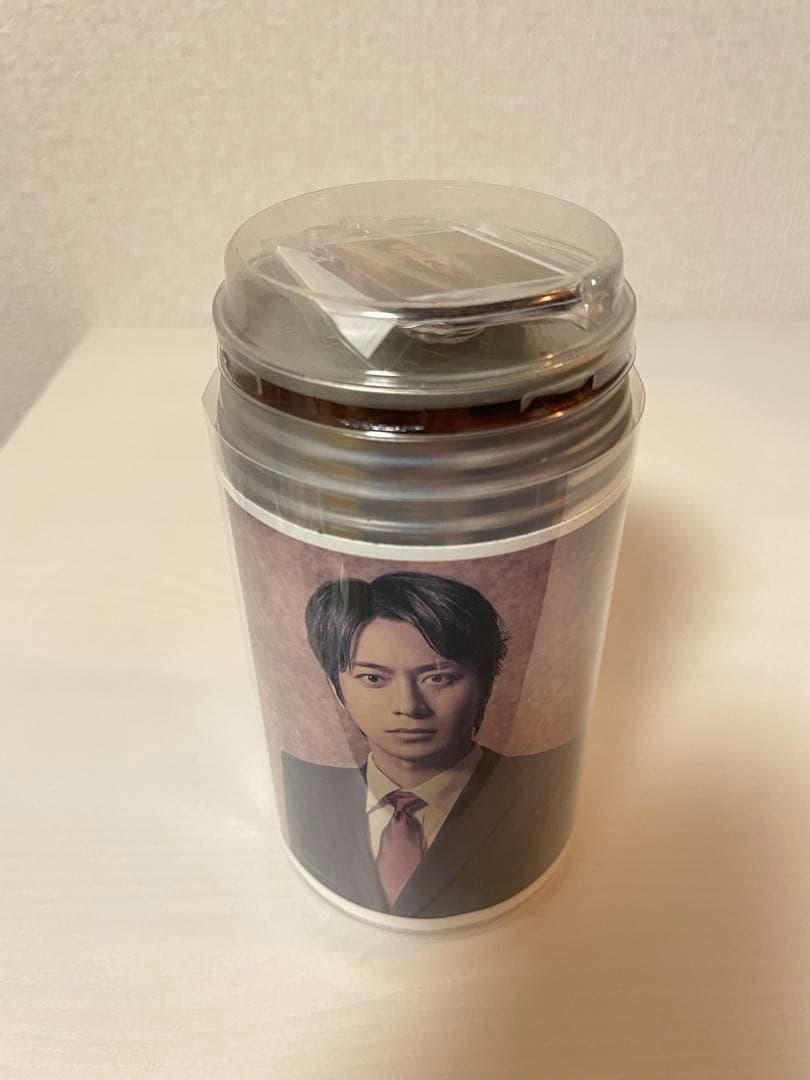【ゲゲゲの謎　ゲ謎　舞台ゲ謎】水木 村井良大 ラベル缶 当たり付き アクキー付き