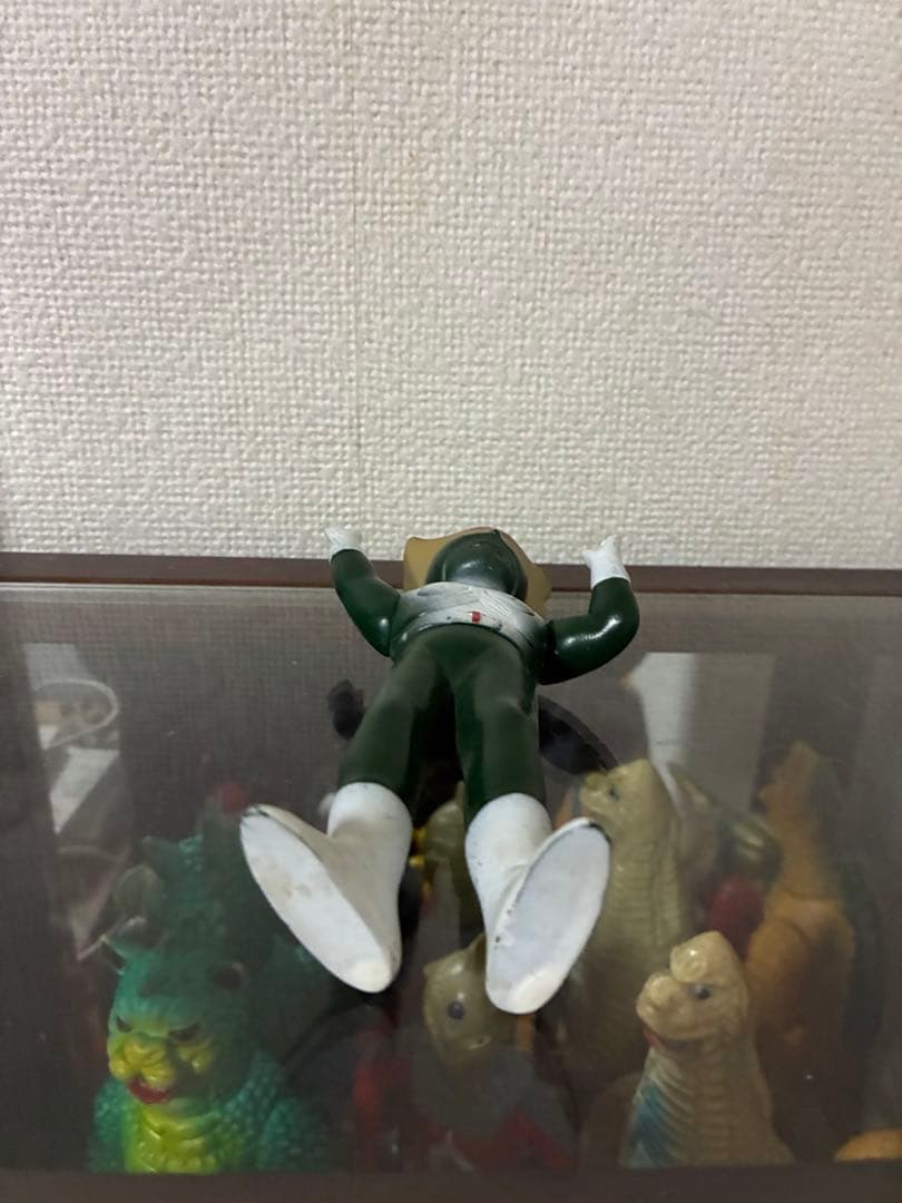 当時物　超人バロムワン 盆踊りパチ　無版権　ソフビ