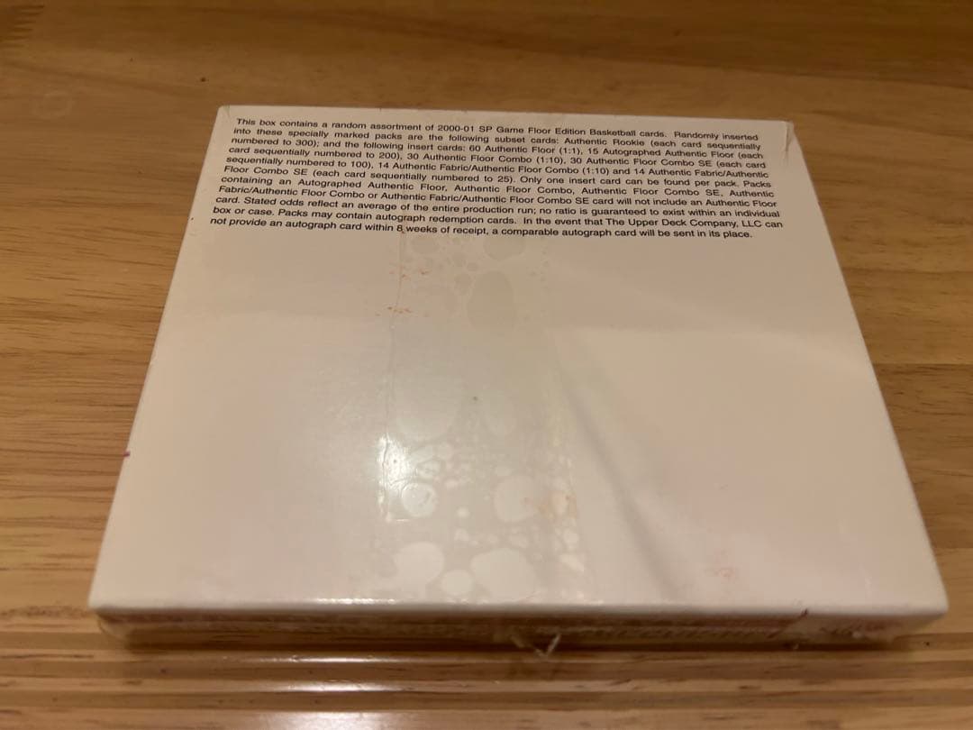 その他 2000-01 upper deck sp game floor edition