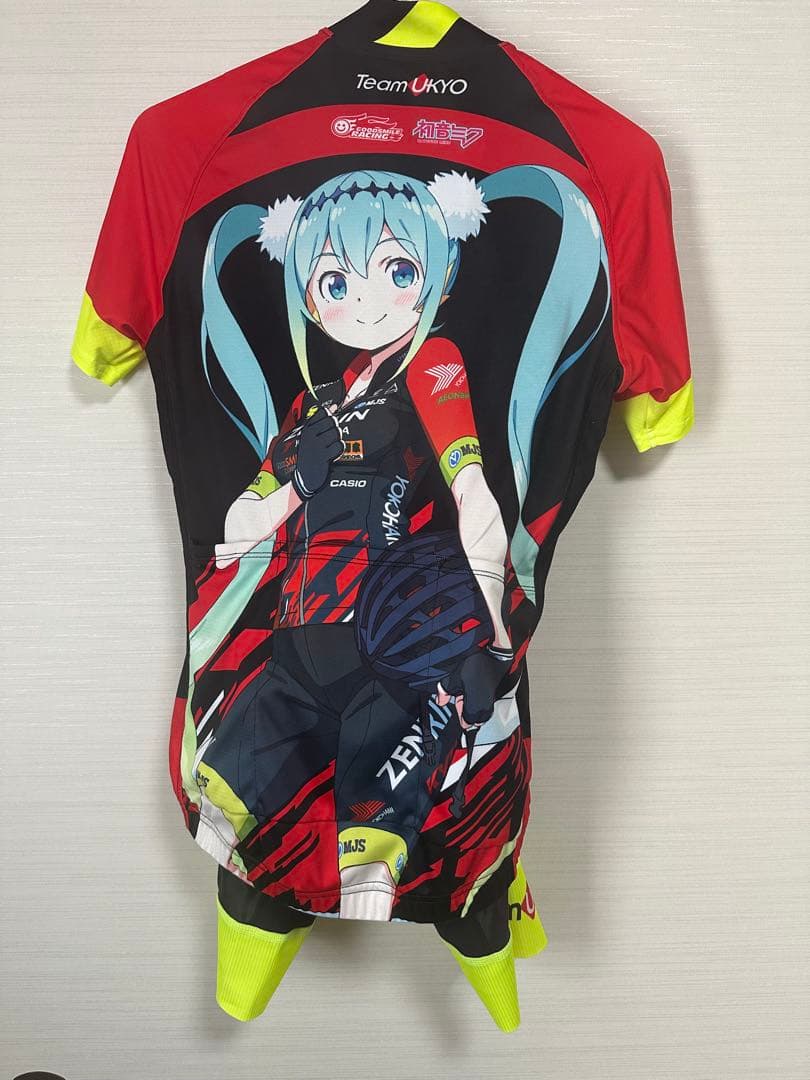 ATLAS Team UKYO 初音ミク サイクルジャージ