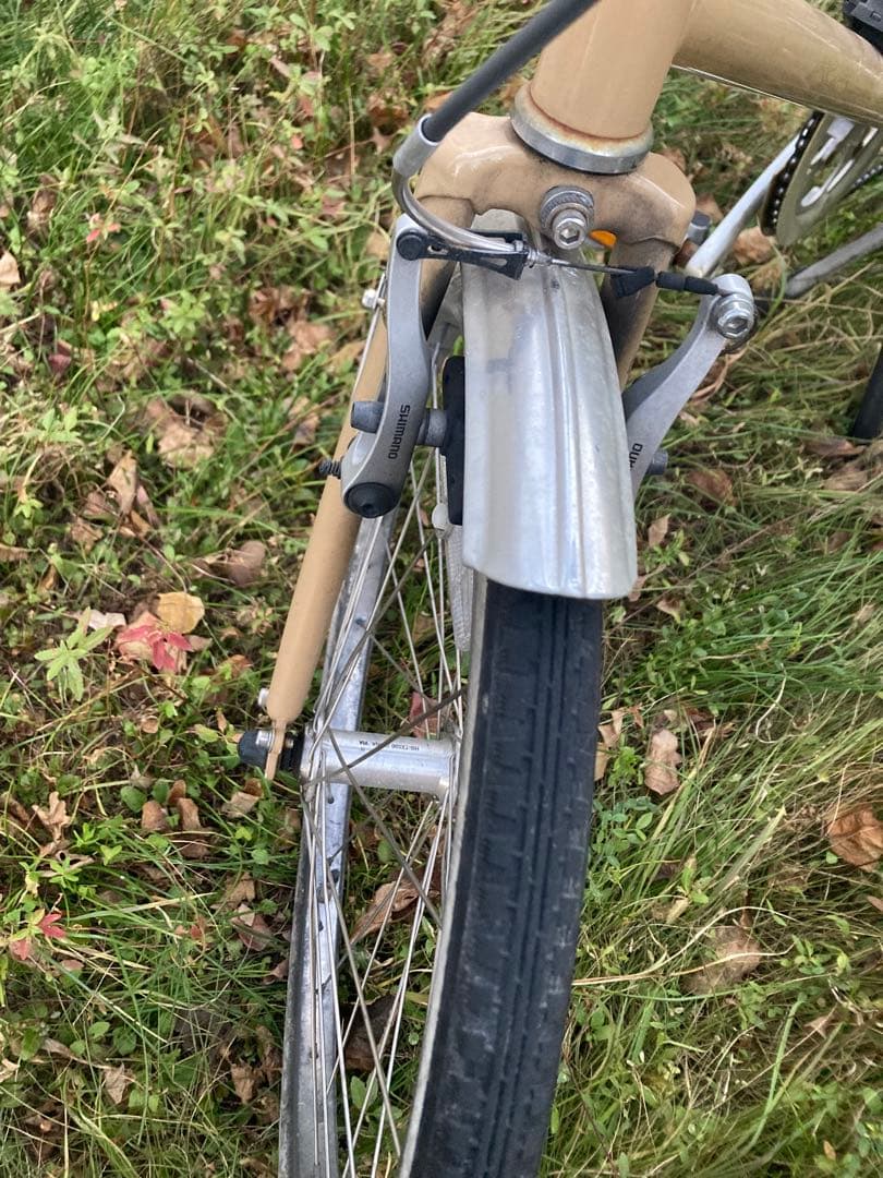 自転車　ラレー raleigh ミニベロ　モカブラウン　　大阪