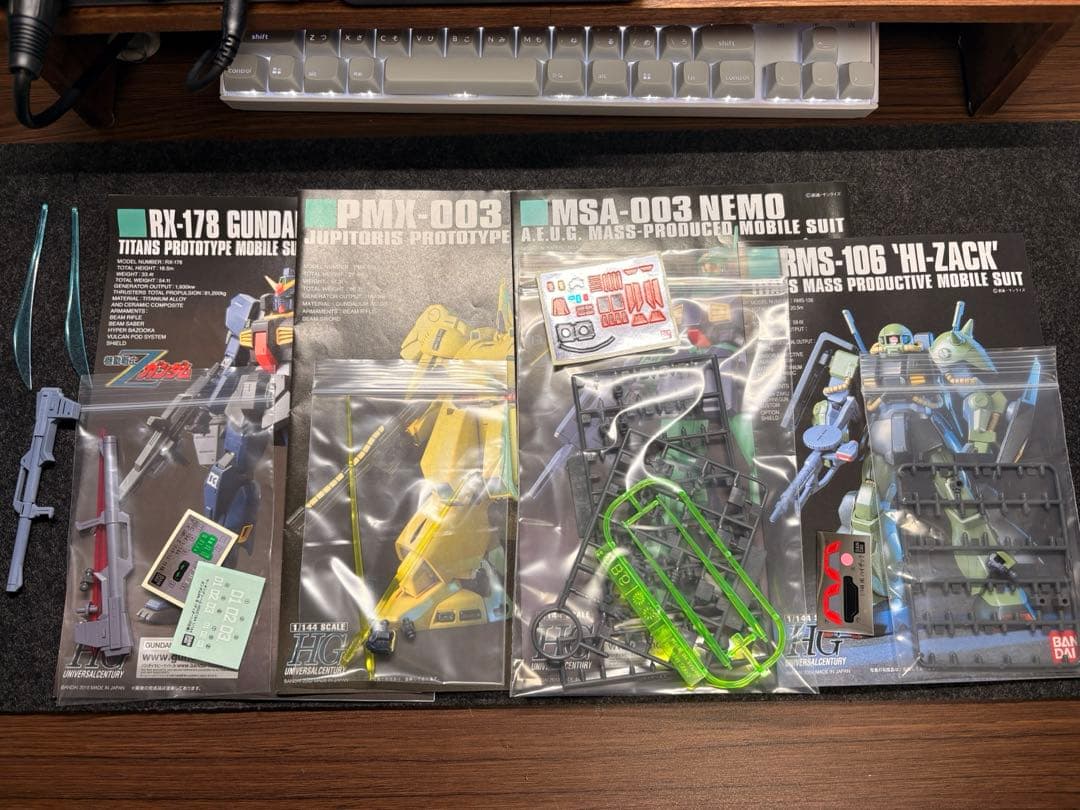 T*K様 HG MG ガンプラ Zシリーズ 11体＋α まとめ売り