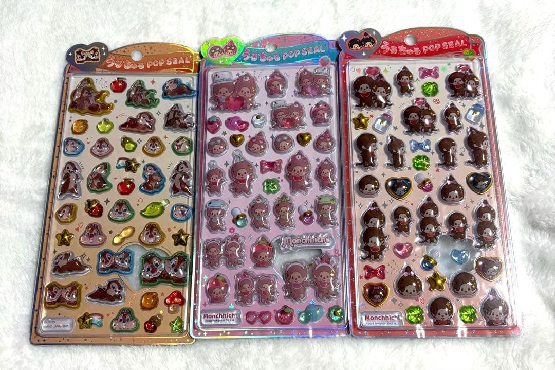 【34枚】ボンボンドロップシール 正規品 まとめ売り ディズニー　プチドロップ