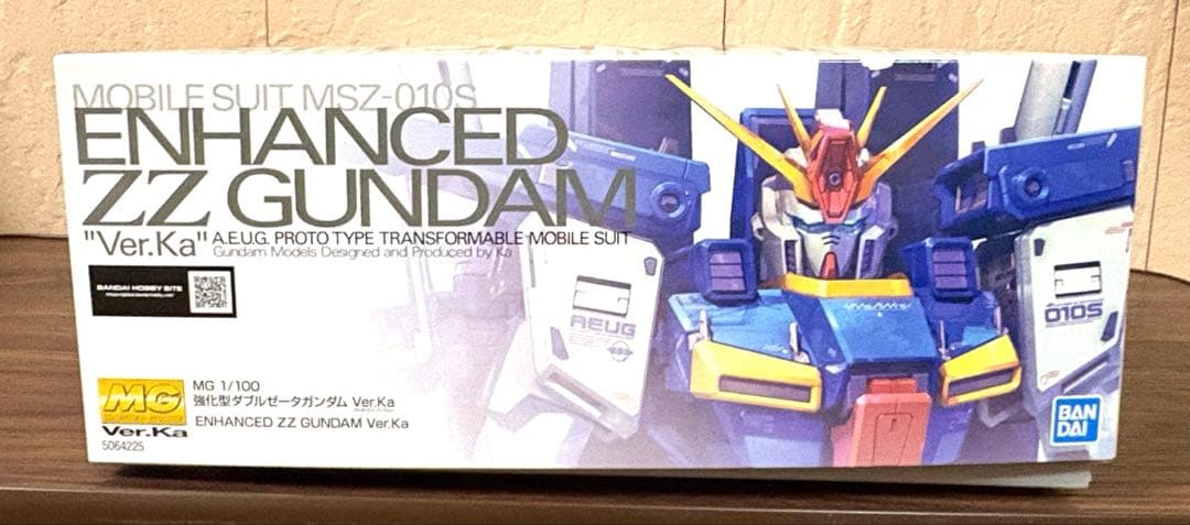MG ENHANCED ZZ GUNDAM Ver.Ka 強化型ダブルゼータ