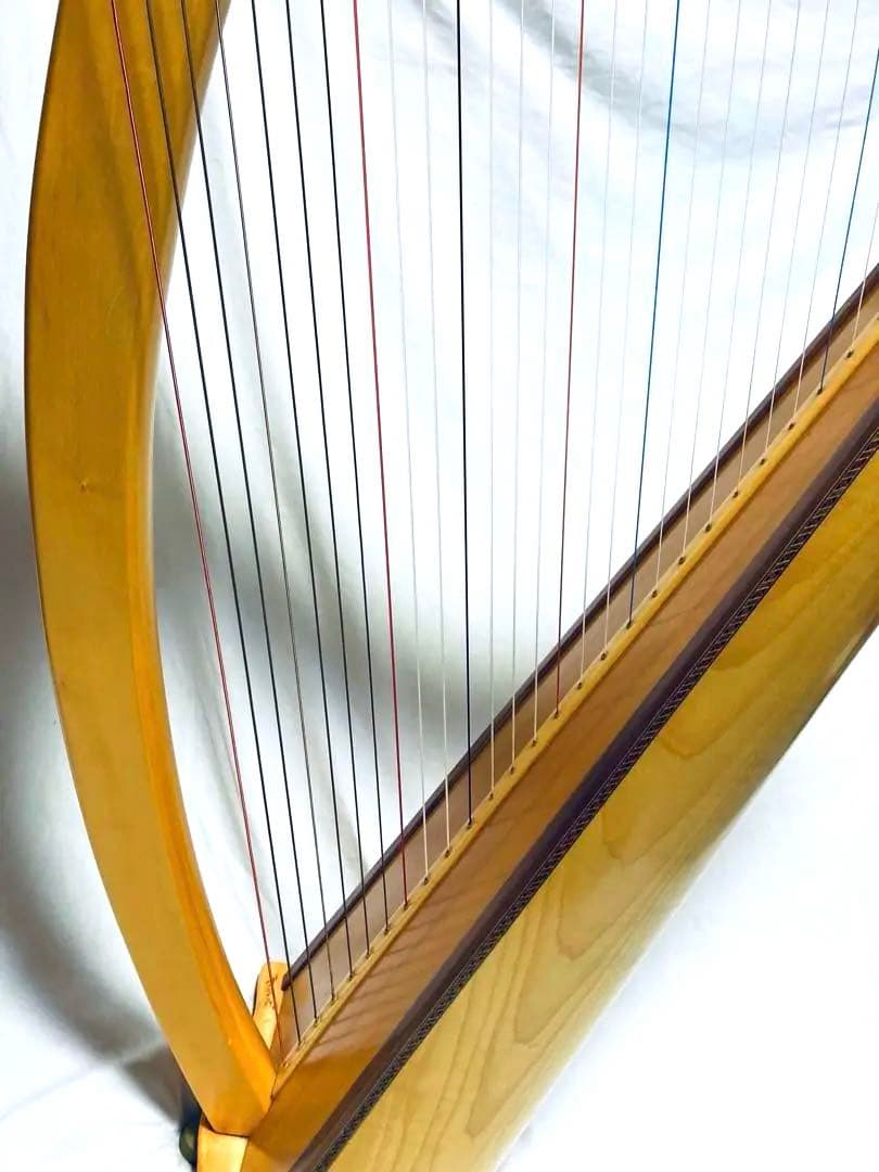 Aoyama Harp 130N 34弦 ハープ 青山ハープ 動作確認済み