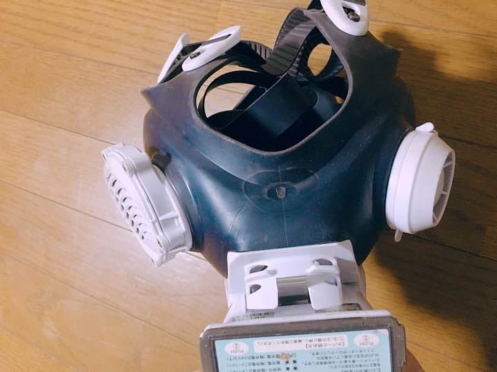 全面防塵マスク 美品