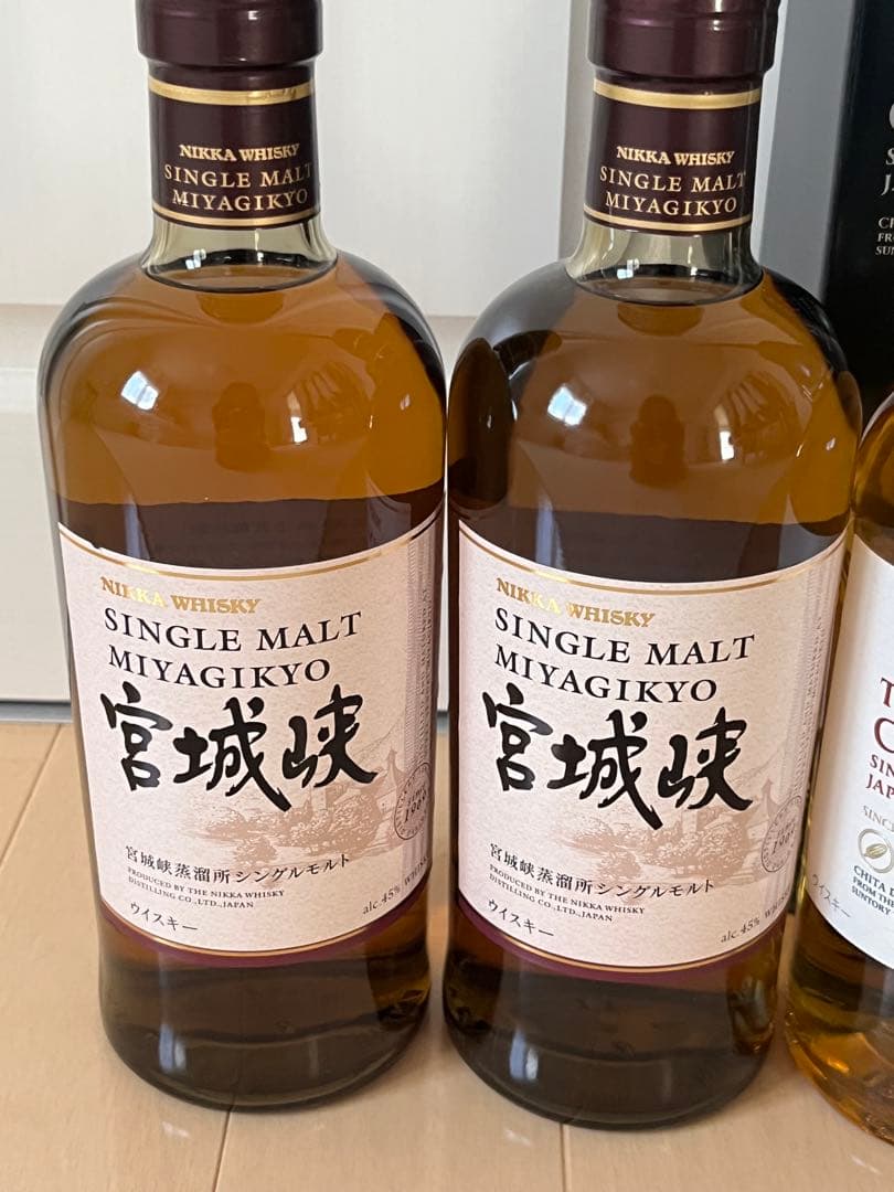 THE CHITA 知多 & 宮城峡 700ml×3本　ジャパニーズウィスキー
