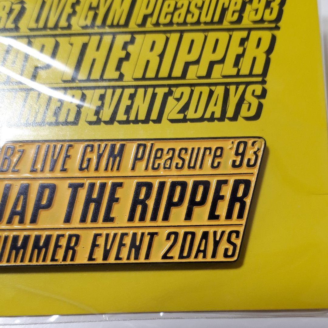 B'zグッズ☆Pleasure'93JAP THE RIPPERピンバッチバッジ