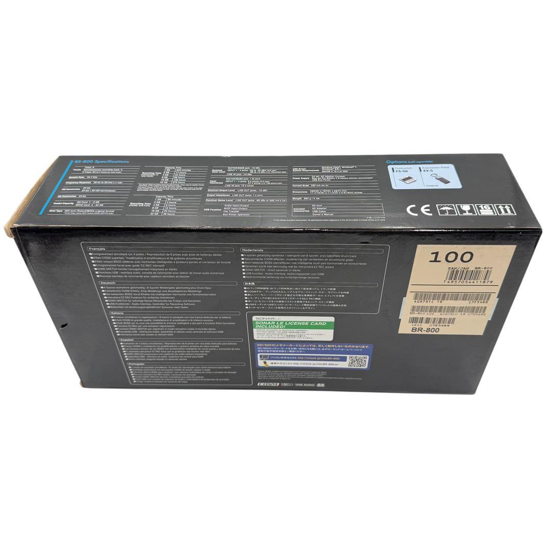 BOSS BR-800 マルチトラックレコーダー 付属品完品 美品 通電確認
