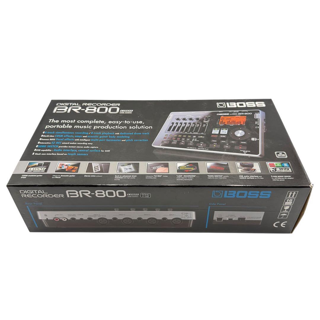 BOSS BR-800 マルチトラックレコーダー 付属品完品 美品 通電確認