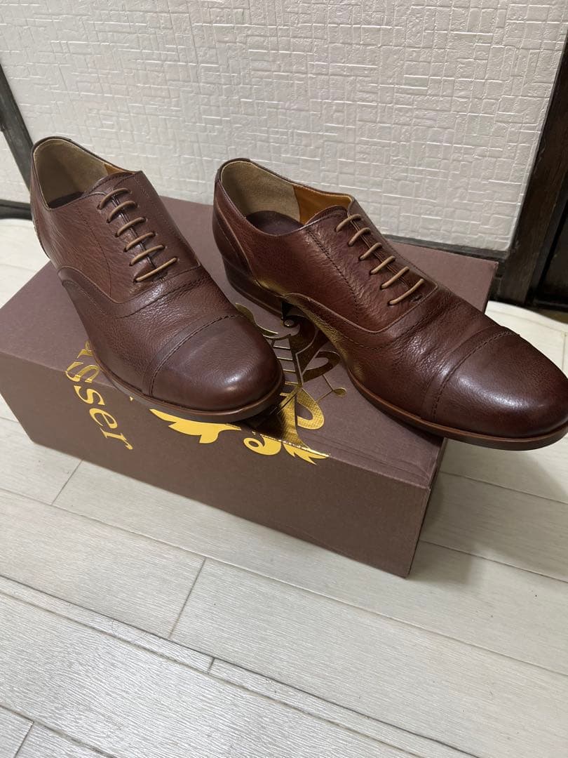 【未使用箱付き 】chausser キャップトゥ レースアップシューズC-721